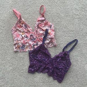 lace bralettes